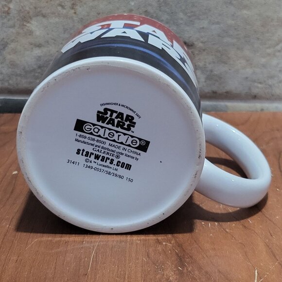 Vintage Star Wars Darth Vader Galerie Coffee Mug 14 oz - Picture 4 of 11